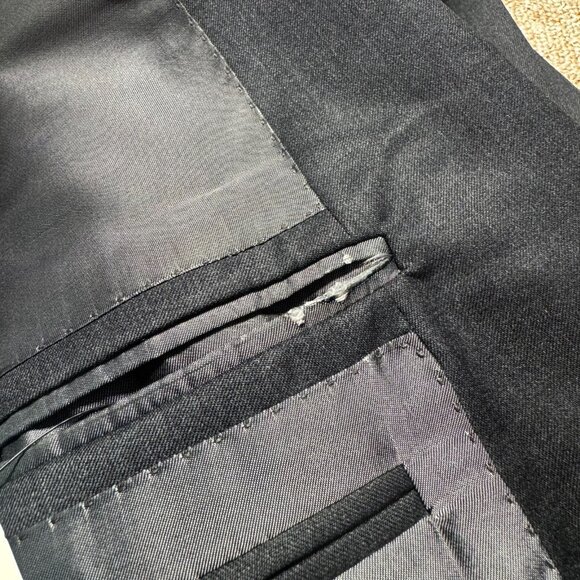 Ermenegildo Zegna MICCHA 221225 Mila Suit Jacket Dark Grey Micronsphere 46L 56L - Picture 13 of 16